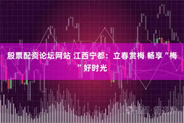 股票配资论坛网站 江西宁都：立春赏梅 畅享“梅”好时光